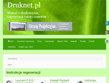 Tablet Screenshot of druknet.pl